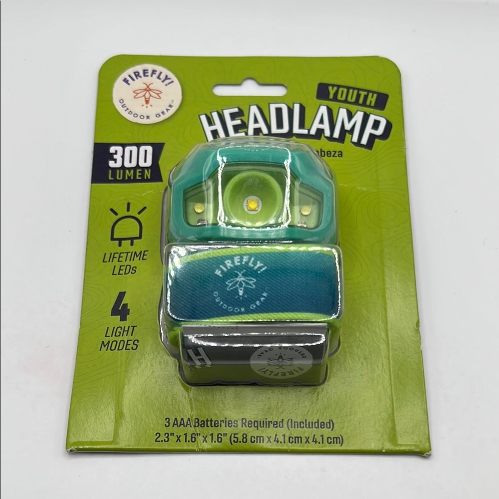 Firefly Youth Headlamp - Green